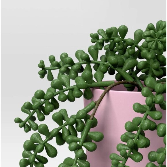 2pcs-ROOM ESSENTIALS Faux Succulents Artificial Plants Pink 3 pack - Picture 9 of 9